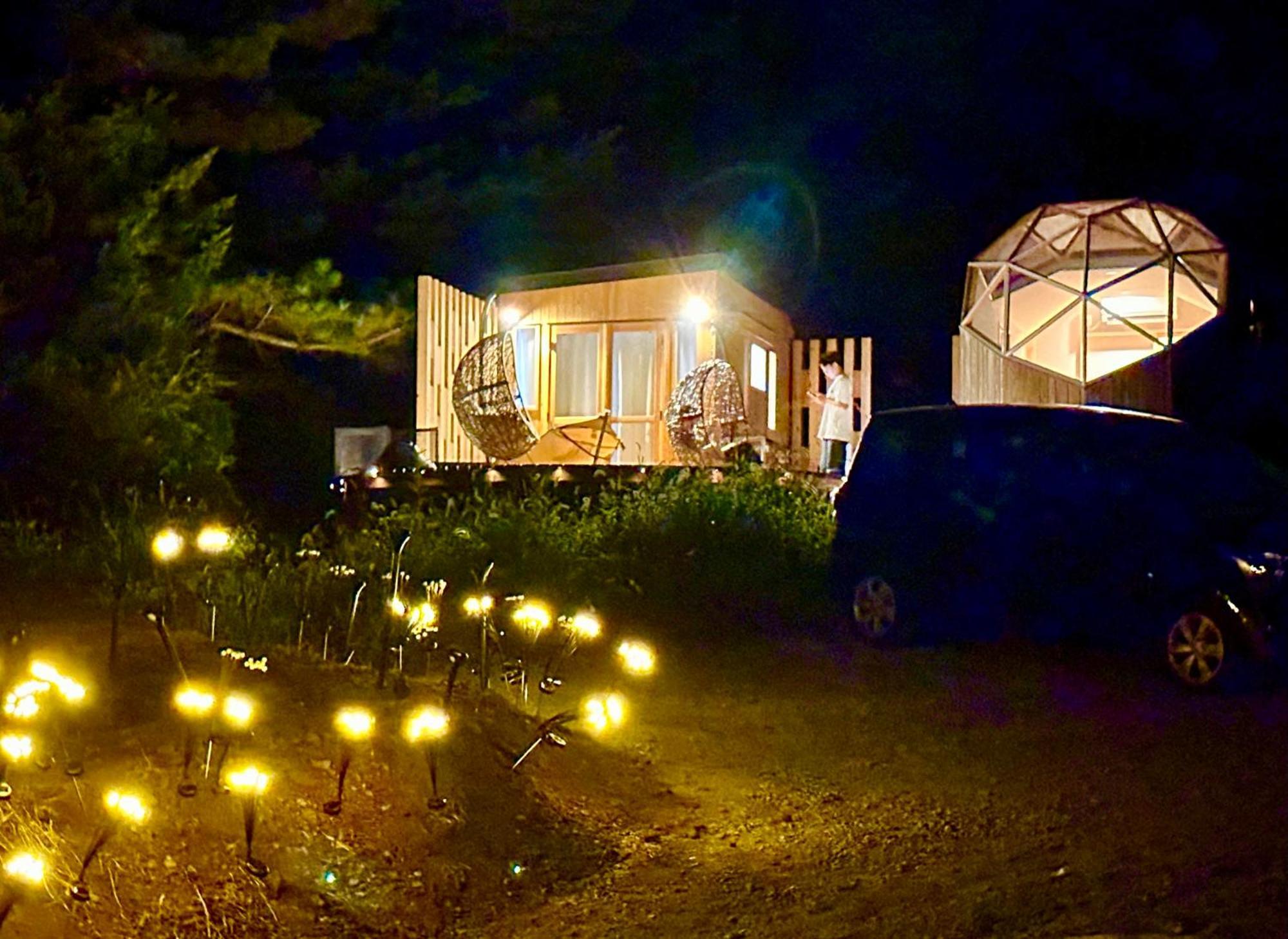 Fuji Dome Glamping Hotel Fujikawaguchiko Ngoại thất bức ảnh