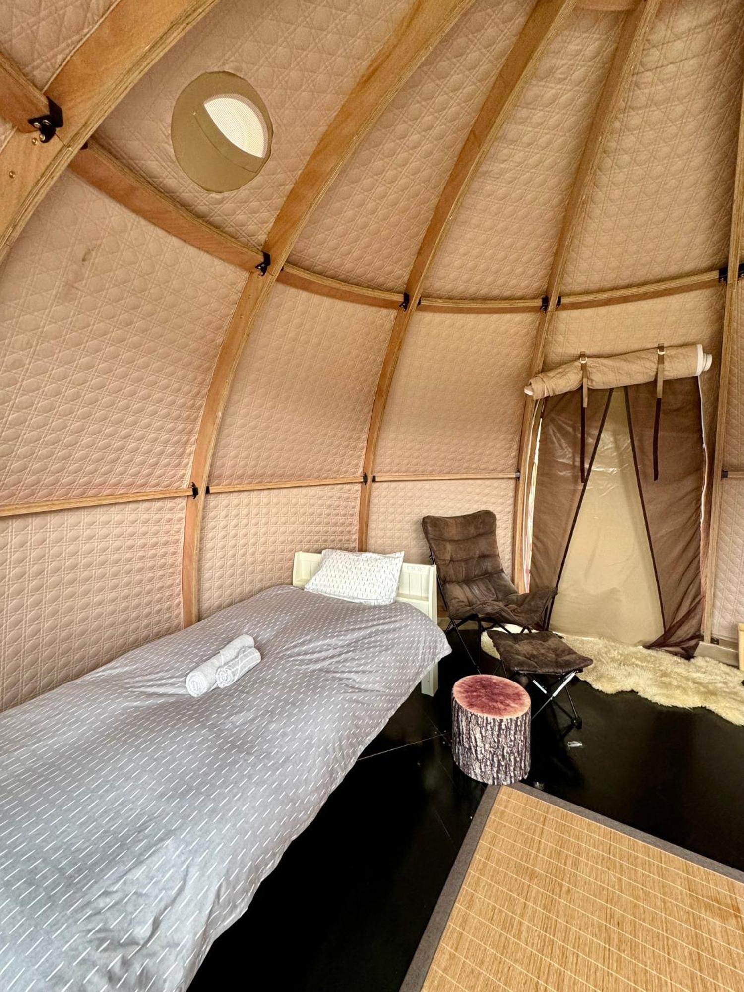 Fuji Dome Glamping Hotel Fujikawaguchiko Ngoại thất bức ảnh