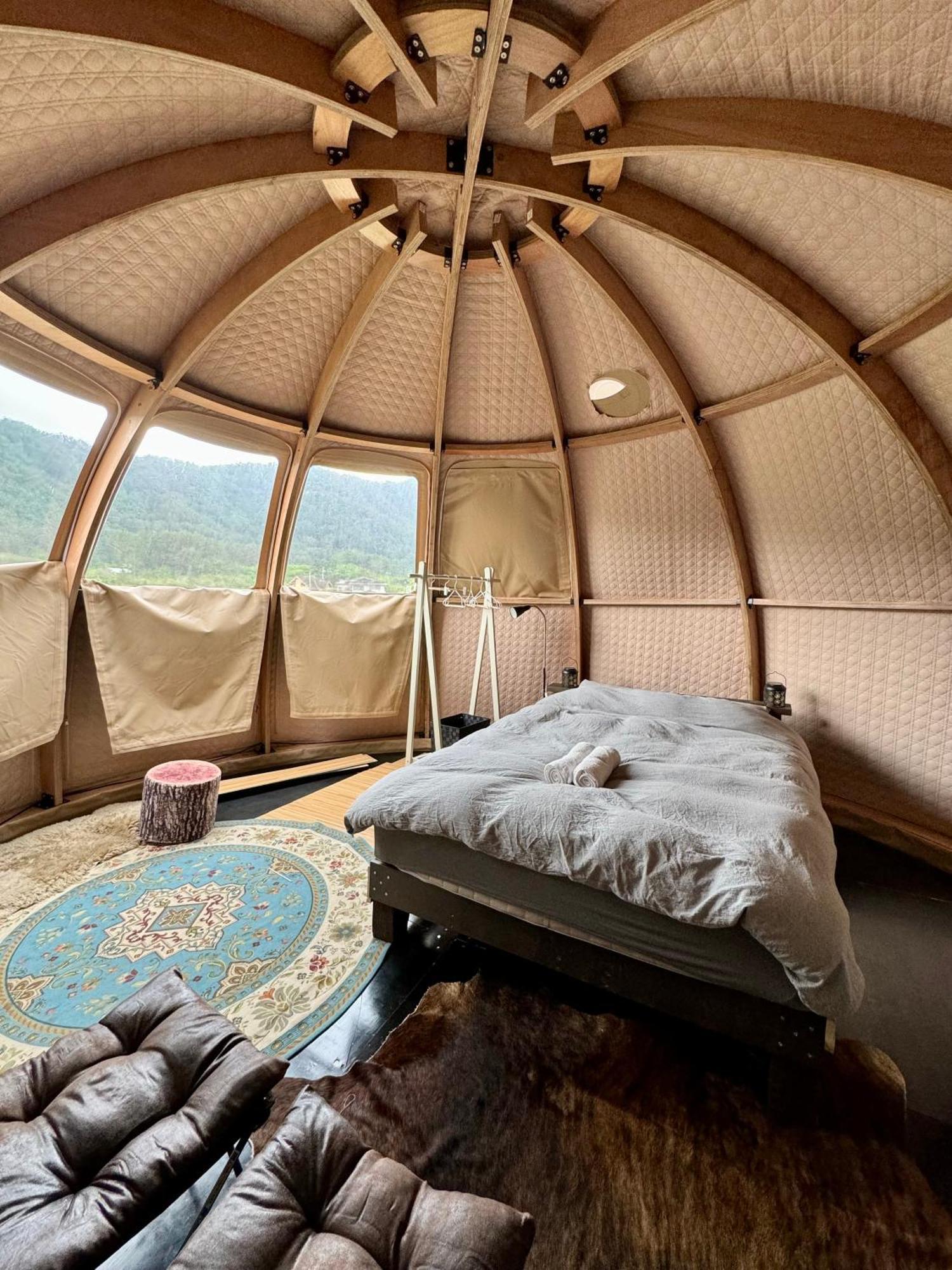 Fuji Dome Glamping Hotel Fujikawaguchiko Ngoại thất bức ảnh